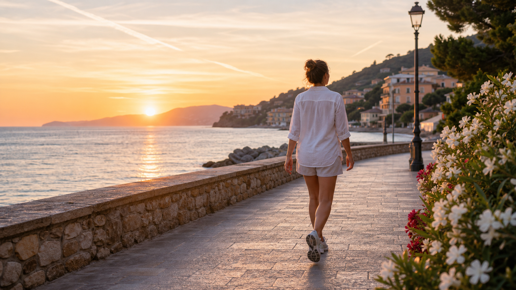 La camminata al tramonto: perché è l'allenamento estivo più sottovalutato