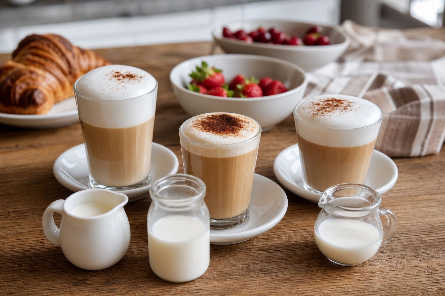 Cappuccino: il latte cambia più del caffè