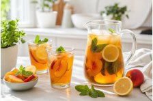 Te freddo e bevande dissetanti: calorie nascoste e alternative light fatte in casa
